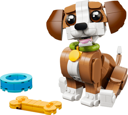 LEGO - Creator 3-in-1 Cute Animals: Playful Puppy Dog - 336 Pieces