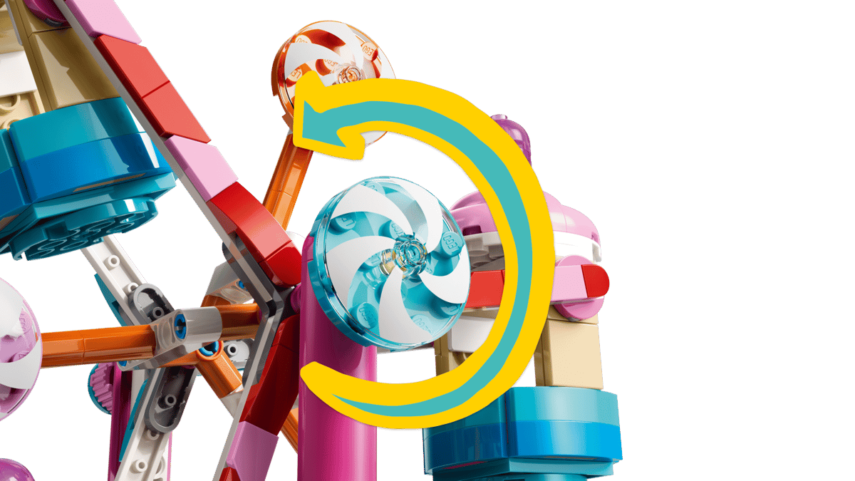 LEGO - Friends Candy & Cupcake Ferris Wheel - 602 Pieces