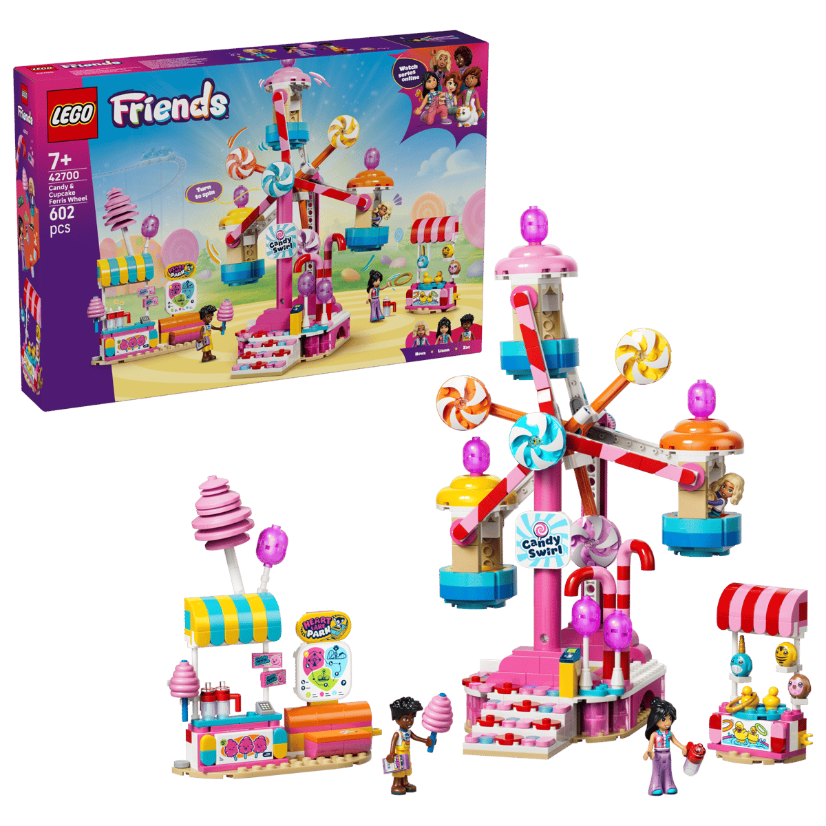 LEGO - Friends Candy & Cupcake Ferris Wheel - 602 Pieces