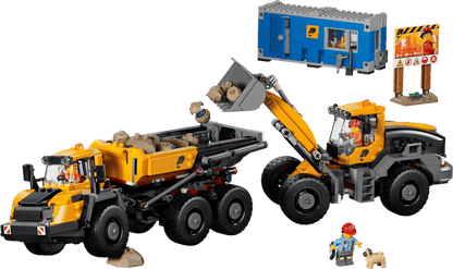 LEGO - City Dump Truck & Front End Loader Building Playset - 1,132 Pieces