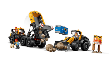 LEGO - City Dump Truck & Front End Loader Building Playset - 1,132 Pieces
