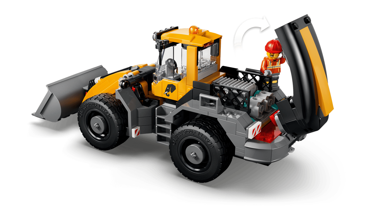 LEGO - City Dump Truck & Front End Loader Building Playset - 1,132 Pieces