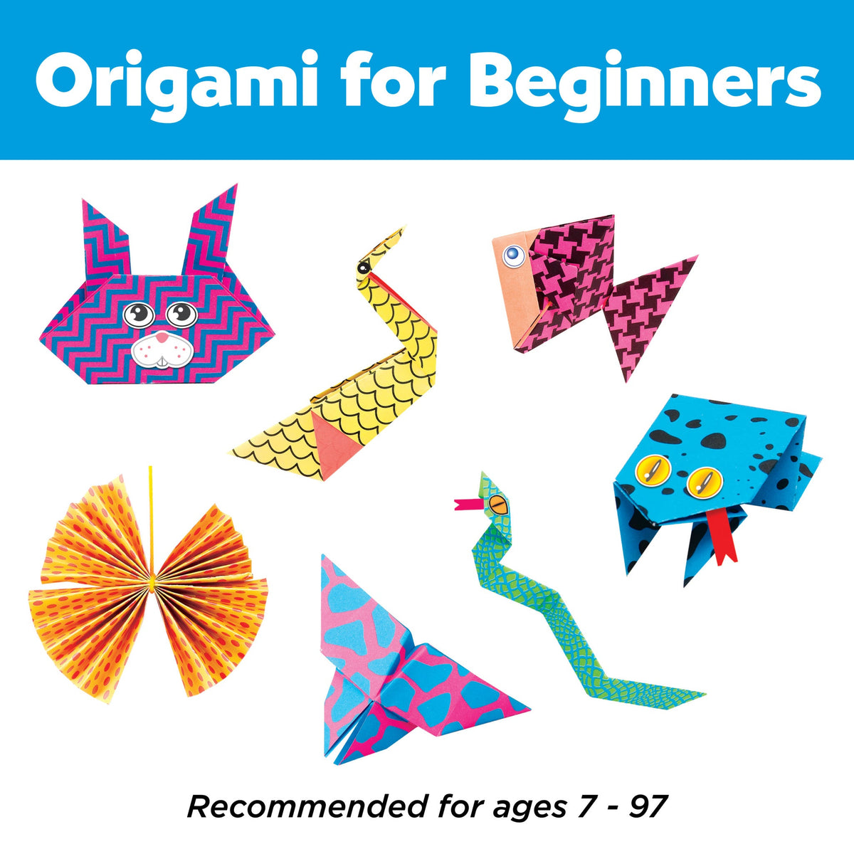Creativity for Kids Neon Origami Kit