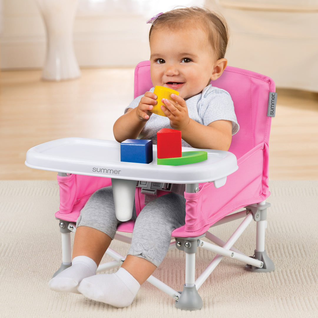 Summer by Ingenuity Pop 'N Sit Portable Booster - Pink