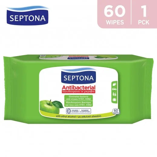 Septona Refreshing Wet Wipes (60 Pcs)