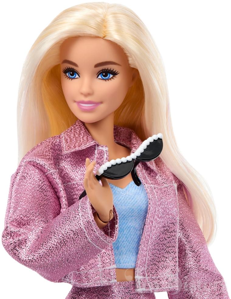 Barbie Deluxe Style Fashion Build-Up Doll – 4 Fashions & Accessories