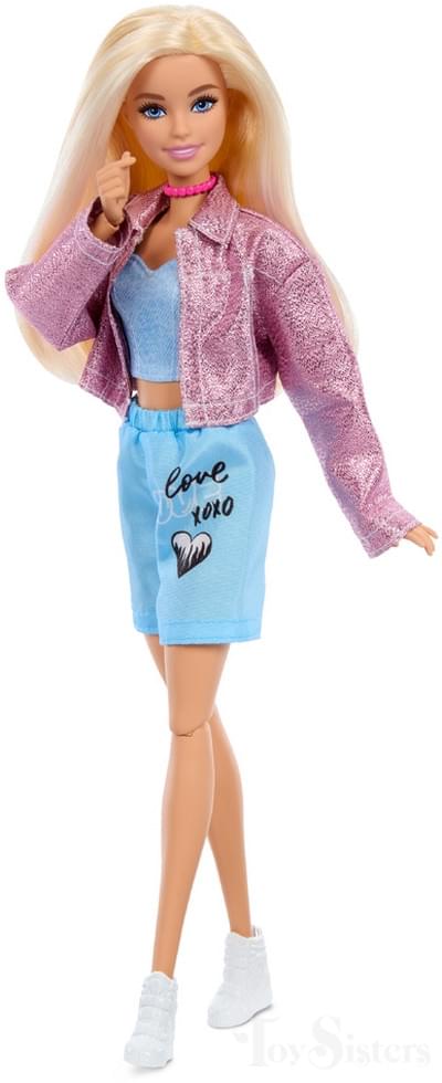 Barbie Deluxe Style Fashion Build-Up Doll – 4 Fashions & Accessories