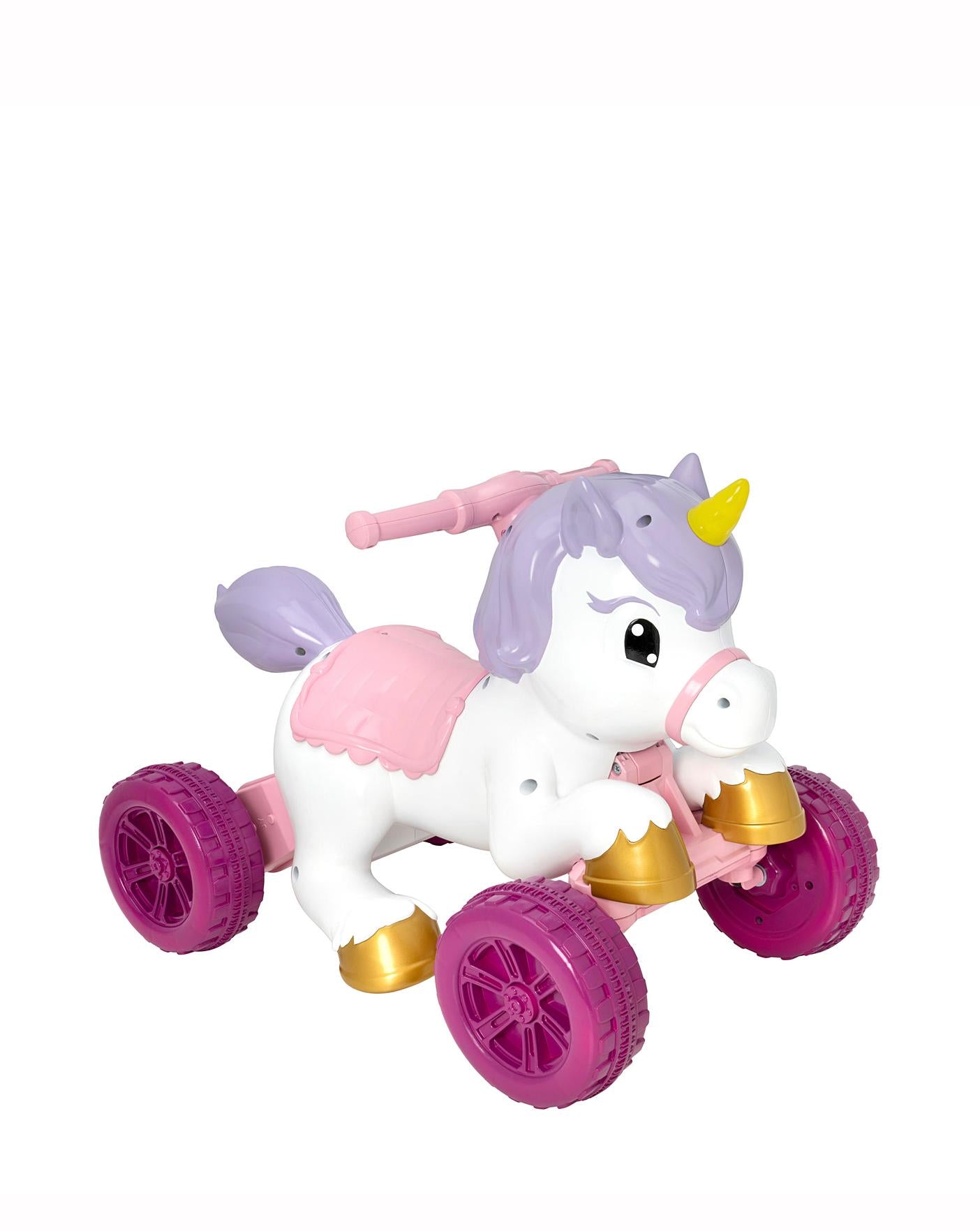 HTI Evo Ride On Unicorn Quad 6v