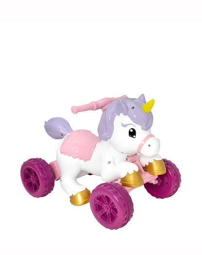 HTI Evo Ride On Unicorn Quad 6v
