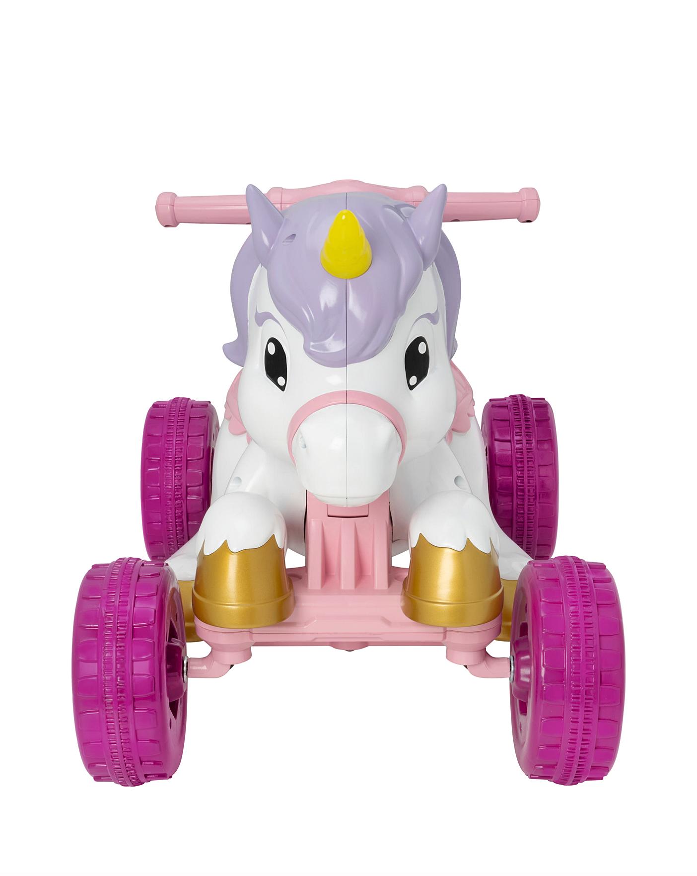 HTI Evo Ride On Unicorn Quad 6v