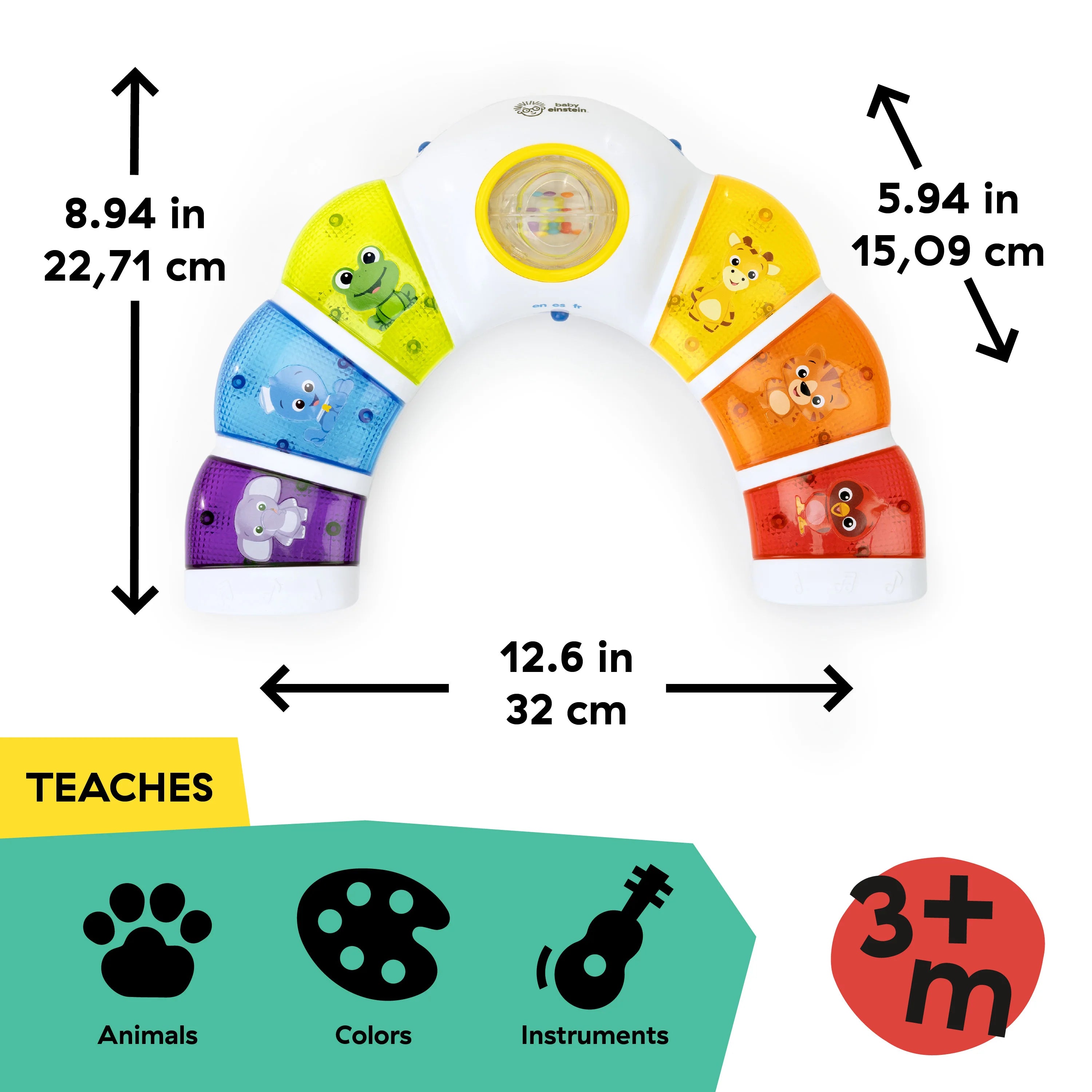 Baby Einstein Glow & Discover Light Bar Activity Station