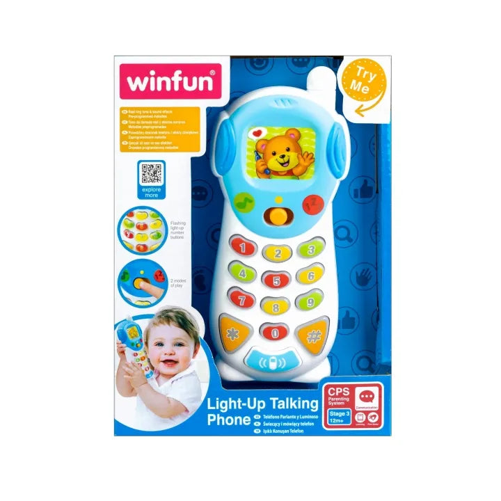 Winfun  Light Up Talking Phone