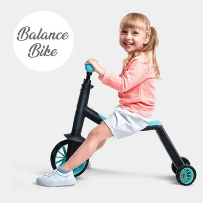 Little Story Kids Scooter / Balance Bike / Tri Cycle – Green