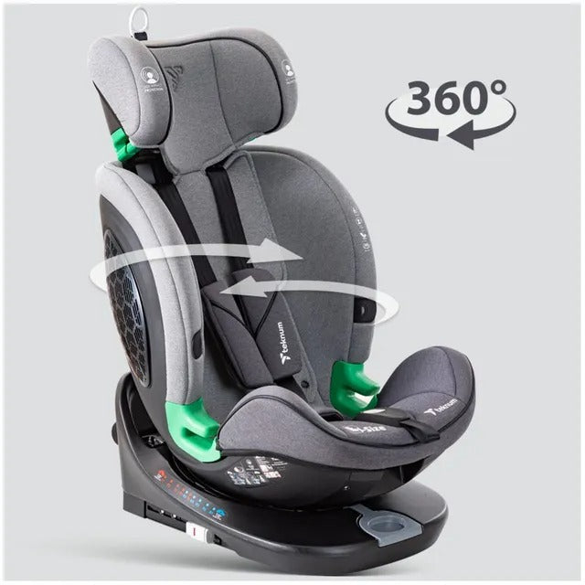 Teknum Evolve Prime iSize Car Seat With Isofix – Grey