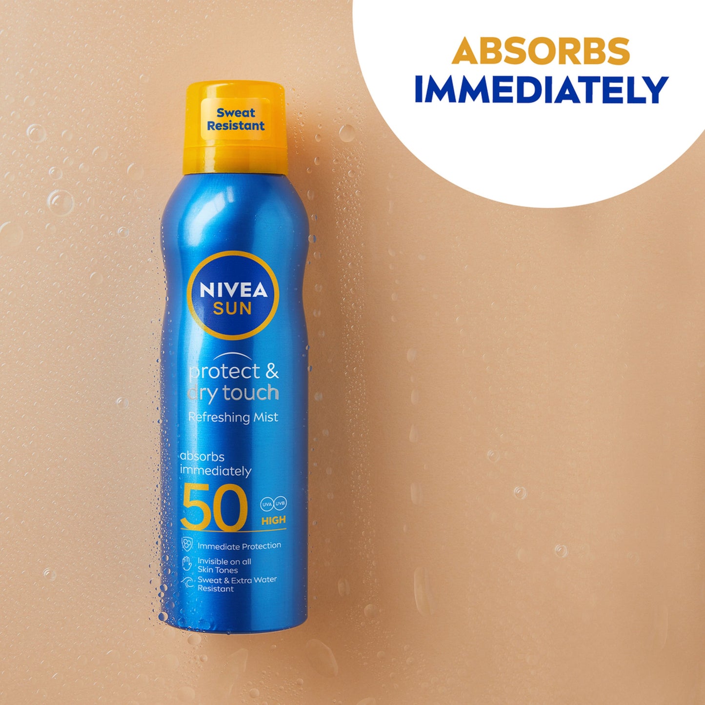 Nivea Sun Protect & Day Touch Refreshing Mist Spf 50 (200ml)