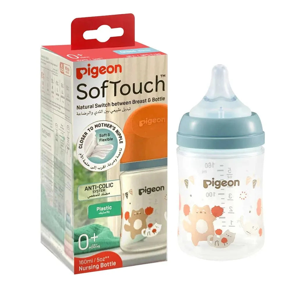 Pigeon Softouch WN3 Nursing Bottle (Plastic, 160 ml)