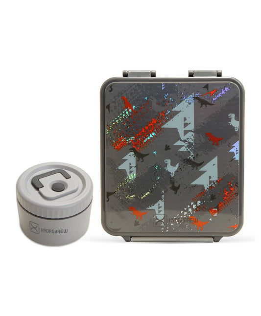Hydrobrew Bento Lunch Box With Steel Food Jar