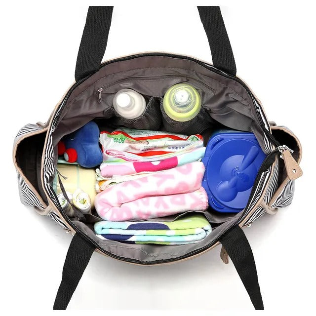 Little Story Betty Diaper Bag – Ivory