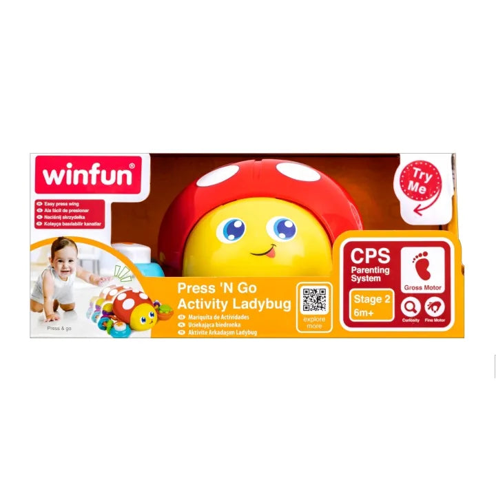 Winfun Press And Go Activity Ladybug