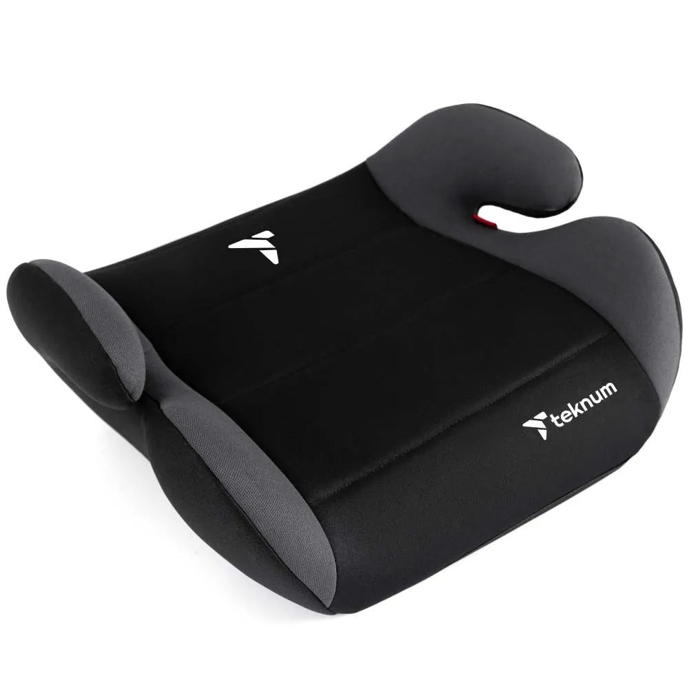 Teknum Car Seat Booster - Pluto (Black, 4-12 Years Old)