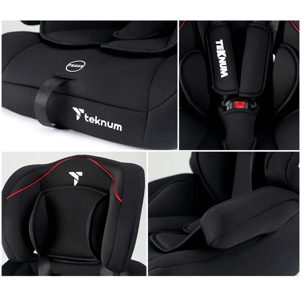 Teknum Nova Car Seat (Black, 9 Months-12 Years Old)