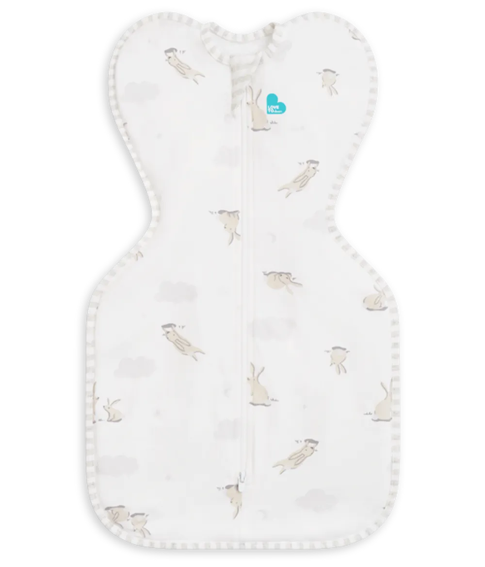 Love to Dream Swaddle UP Original Cloud Bunnies 1.0 TOG (White)