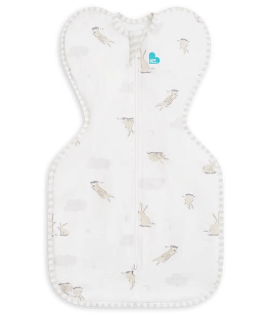 Love to Dream Swaddle UP Original Cloud Bunnies 1.0 TOG (White)