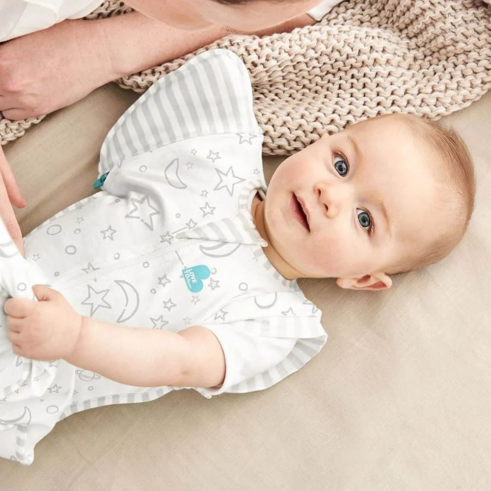 Love to Dream Swaddle UP Transitional Bag Original - Stage 2 (Cream, Moon & Stars)