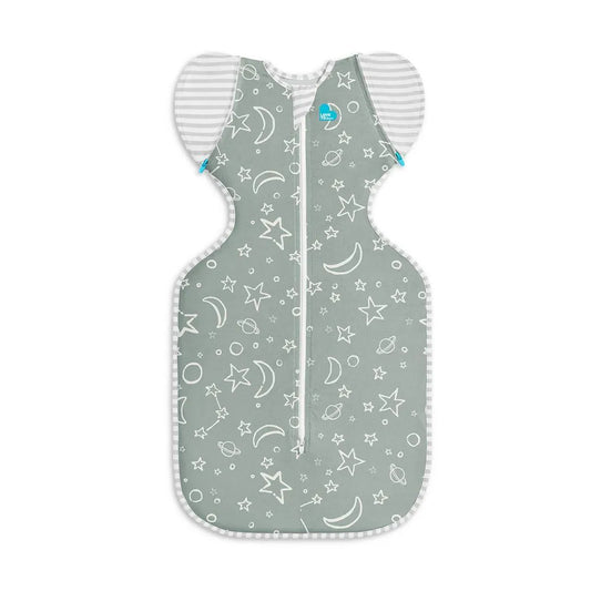 Love to Dream Swaddle UP Transitional Bag Original - Stage 2 (Olive, Moon & Stars)