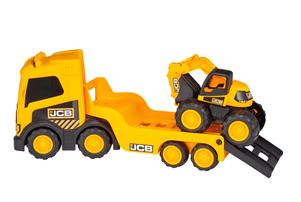 Teamsterz JCB Mega Transporter With Excavator