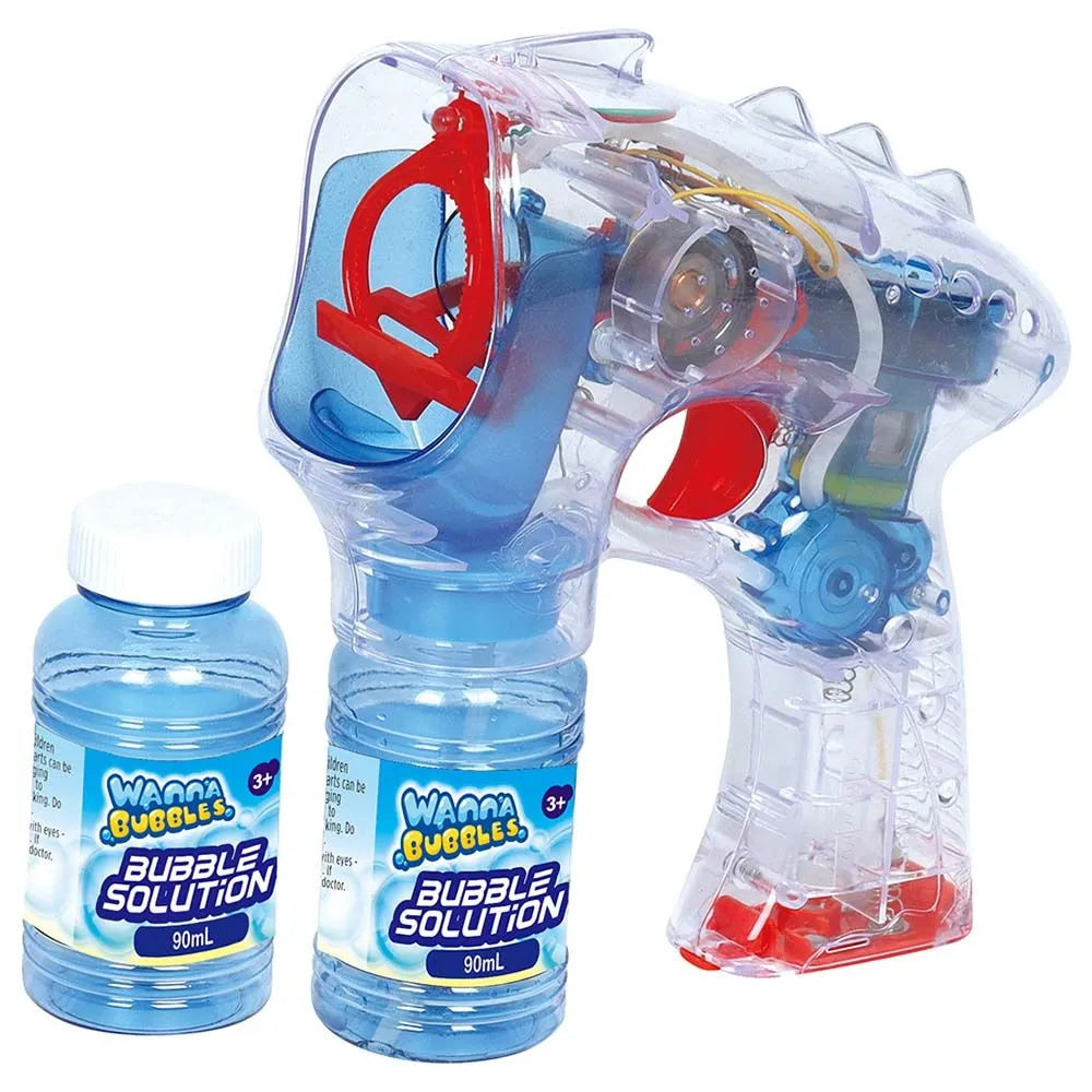 Wanna Bubbles Light Up Bubble Alien Gun Shooter