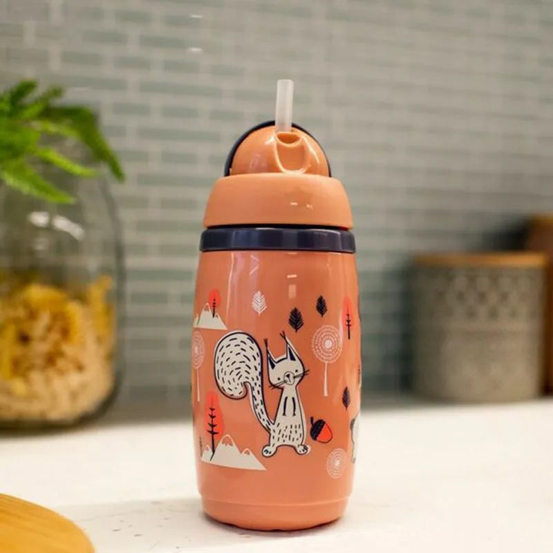 Tommee Tippee Superstar Insulated Straw Cup - Pink (266ml)