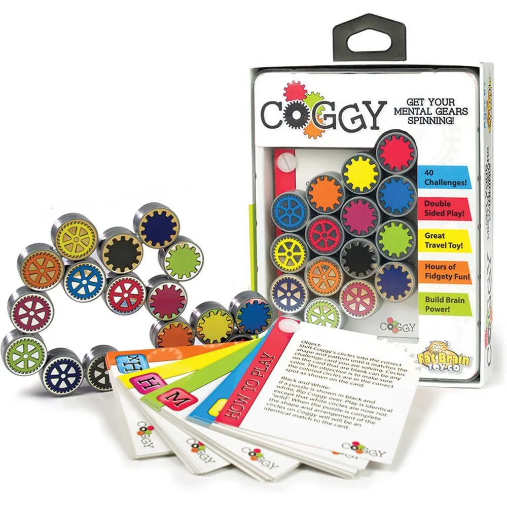 Fat Brain Colorful Gears Toys Coggy