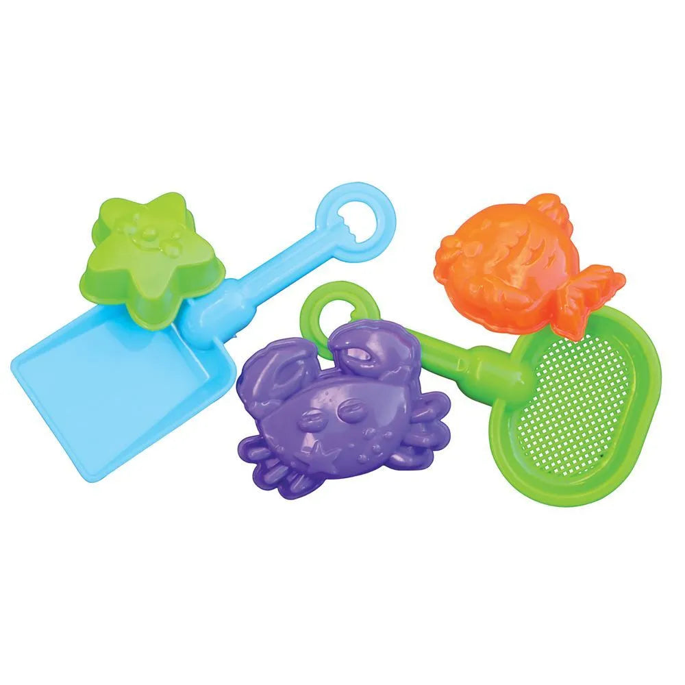 Stephen Joseph Beach Tote with Sand Toy Play Set