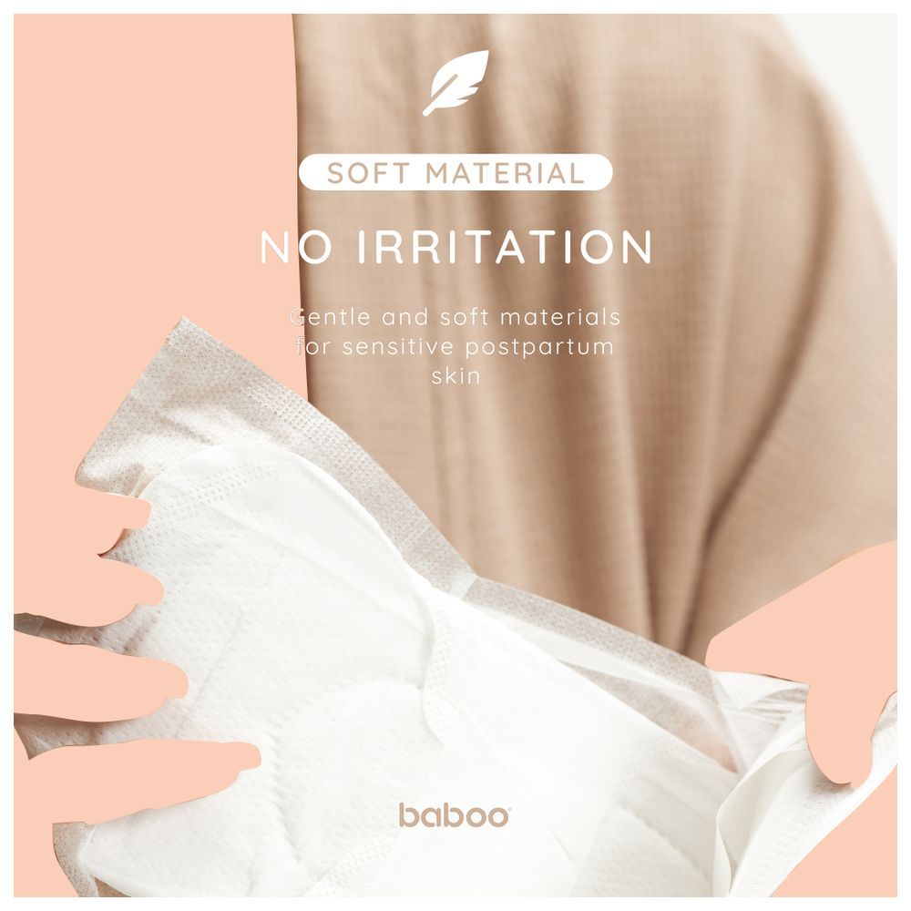 Baboo Postpartum Disposable Maternity Pads (Large) - Pack of 8