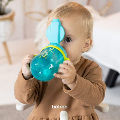 Baboo Cup With Silicone Straw and Weighted Ball (300ml | 9m+)