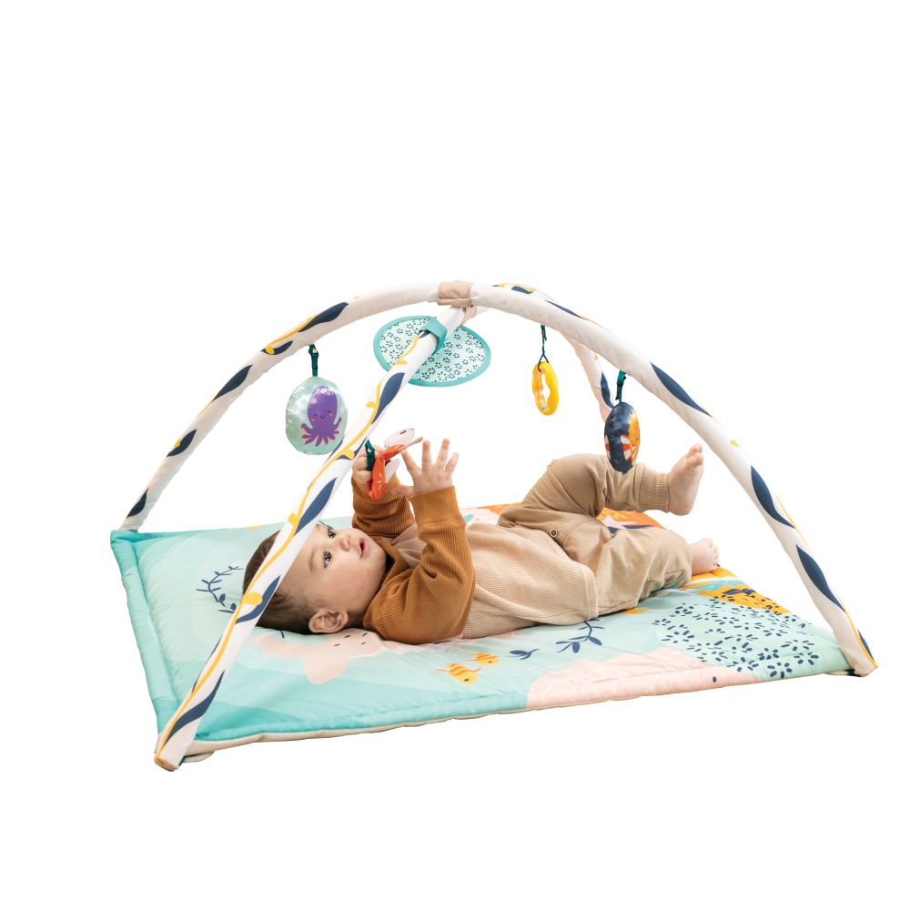 Infantino Underwater 3 In 1 Activity Gym With Sea Themed Toys