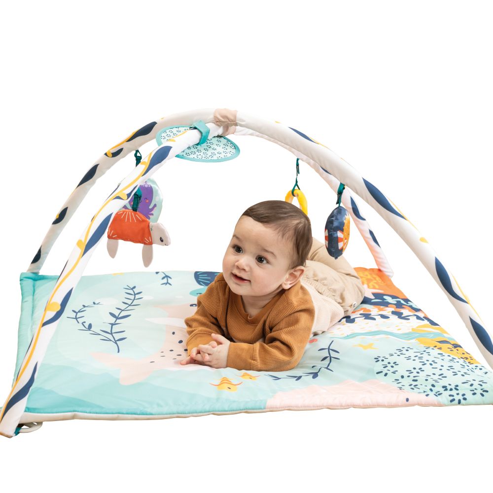 Infantino Underwater 3 In 1 Activity Gym With Sea Themed Toys