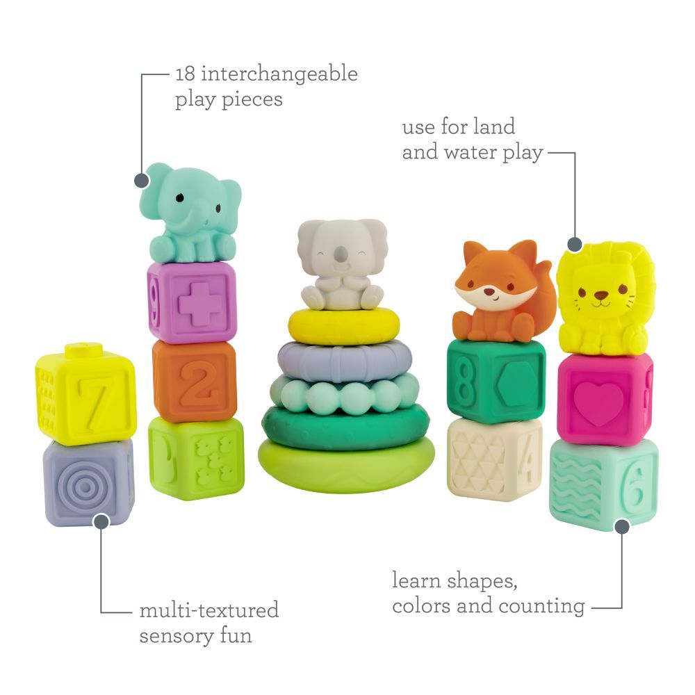 Infantino Stackables Activity Playset