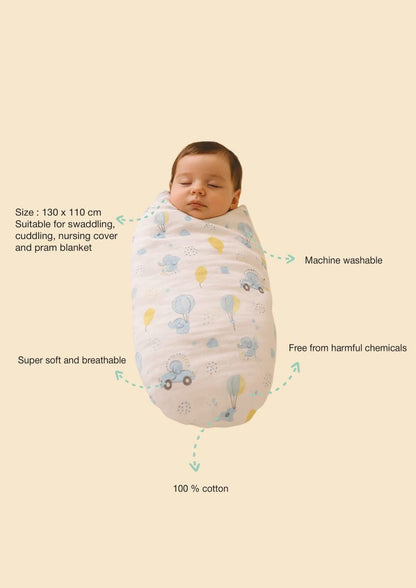 Kinder Valley Bamboo Swaddle - Pack of 2