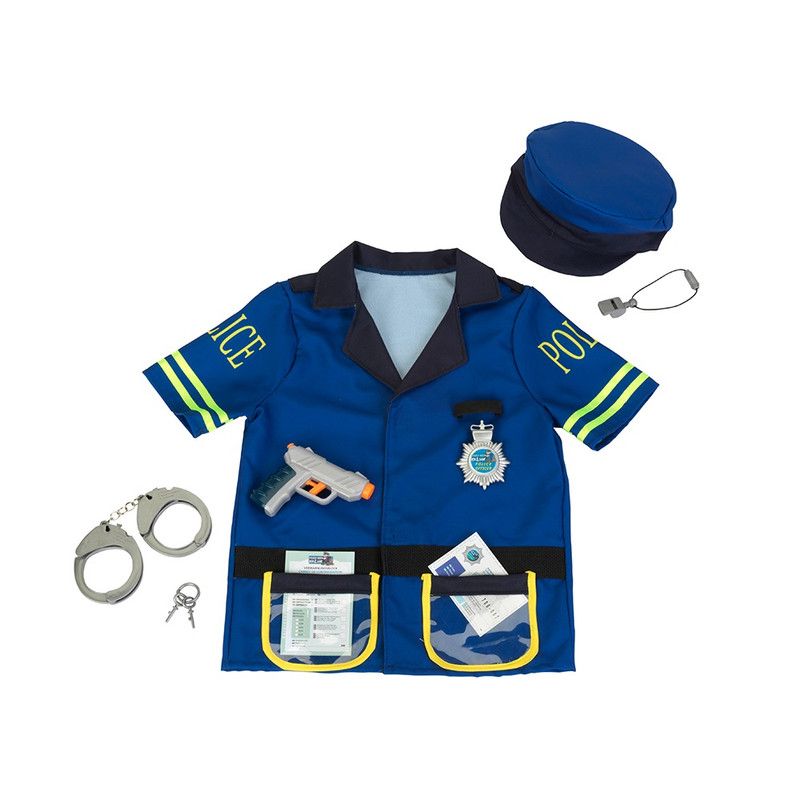 Klein Police Costume + Accessories For Kids 3yrs+