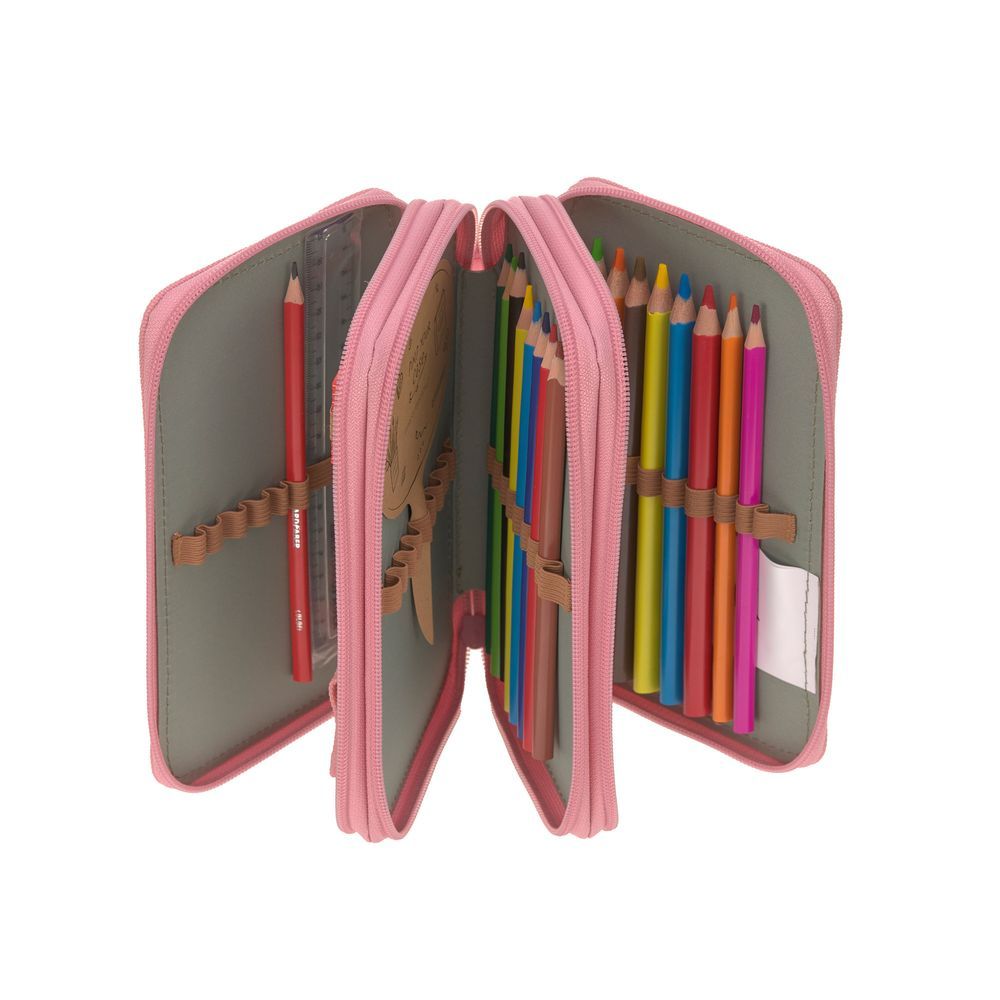 Lassig School Triple Pencil Case Unique