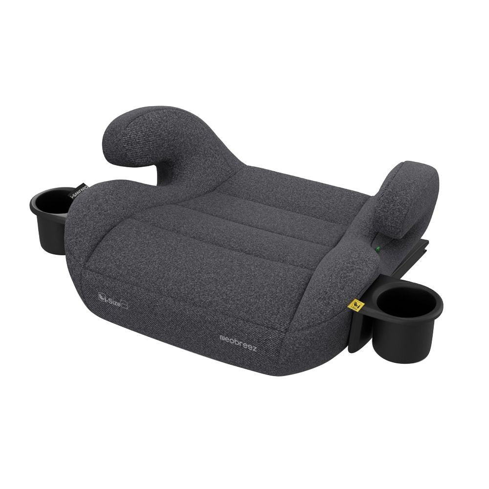 نيوبريز I-سانفارو مقعد سيارة معزز بدون مسند ظهر بنظام تثبيت ISOFIX بمعيار I-Size
