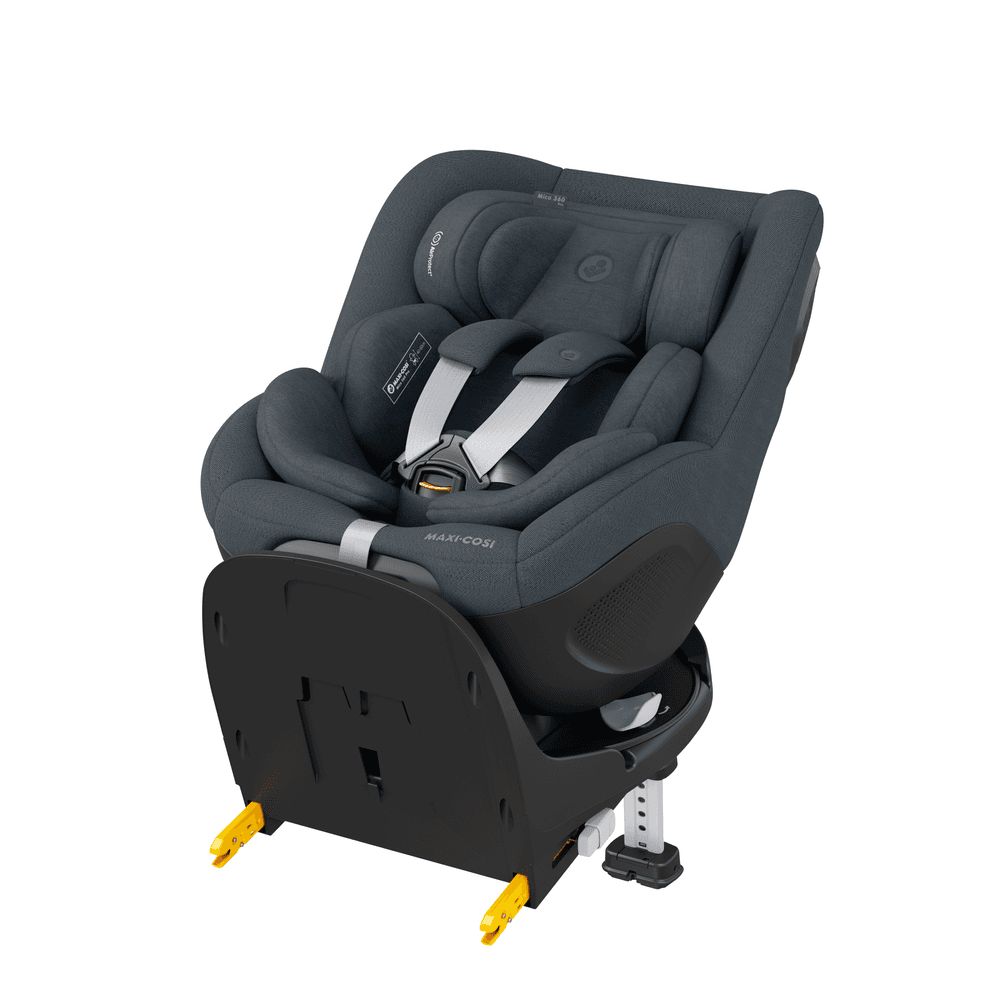 مقعد سيارة للأطفال Maxi Cosi Pearl 360 Pro بمواصفة i-Size (رمادي فحمي أصيل)
