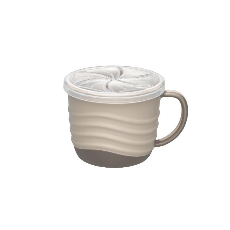 Nip Eco Friendly 2 In 1 Snack Box With Silicone Cover - Grey (250ml)