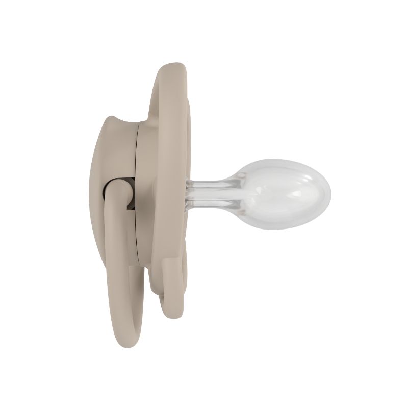 Nip Butterfly Orthodontic Soother With Ring - Size 1 (0-6 Months) - Pack of 2