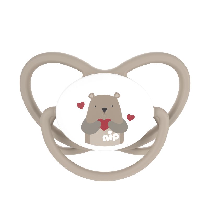 Nip Butterfly Orthodontic Soother With Ring (16-32 Months) - Pack of 2