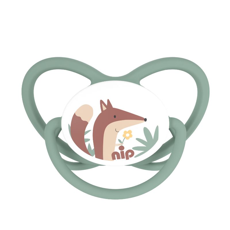 Nip Butterfly Orthodontic Soother With Ring (16-32 Months) - Pack of 2