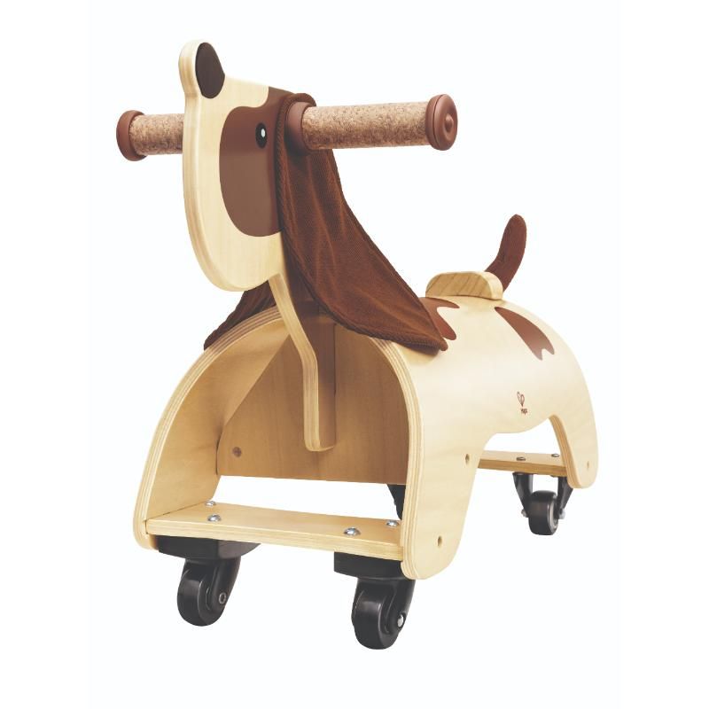 Hape Wooden Ride On Dachshund Puppy