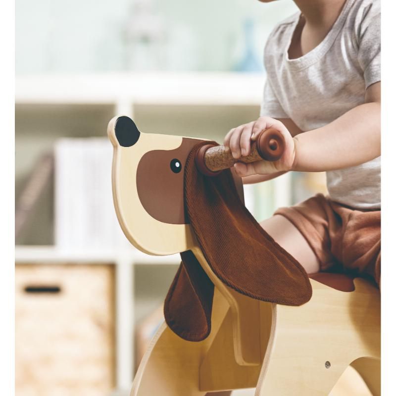 Hape Wooden Ride On Dachshund Puppy